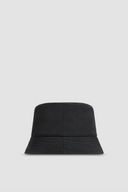 MONCLER BUCKET HAT LOGO BLACK