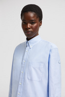 MONCLER OXFORD SHIRT LIGHT BLUE