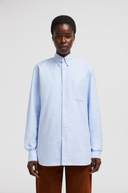 MONCLER OXFORD SHIRT LIGHT BLUE