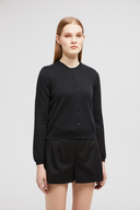 MONCLER CARDIGAN BLACK