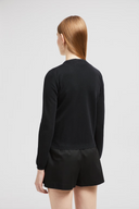 MONCLER CARDIGAN BLACK
