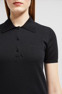 MONCLER POLO BLACK