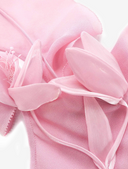 SELF-PORTRAIT GEORGETTE FLOWER DRESS PINK