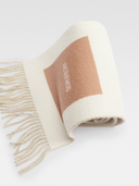JACQUEMUS SCARF ROND CARRÉ BEIGE