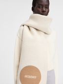 JACQUEMUS SCARF ROND CARRÉ BEIGE