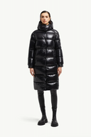 MONCLER CAVETTAZ LONG DOWN JACKET BLACK