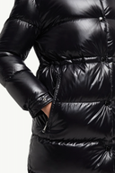 MONCLER CAVETTAZ LONG DOWN JACKET BLACK