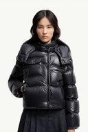 MONCLER EREA SHORT DOWN JACKET BLACK