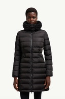MONCLER FLAMMETTE LONG DOWN JACKET BLACK