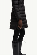 MONCLER FLAMMETTE LONG DOWN JACKET BLACK