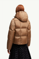 MONCLER CASTELNOU SHORT DOWN JACKET BEIGE