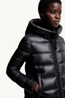 MONCLER SUYENNE MID LENGHT DOWN JACKET BLACK