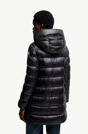 MONCLER SUYENNE MID LENGHT DOWN JACKET BLACK