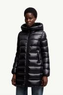MONCLER SUYENNE MID LENGHT DOWN JACKET BLACK