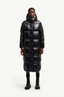 MONCLER PARNAIBA LONG DOWN JACKET BLACK