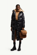 MONCLER PARNAIBA LONG DOWN JACKET BLACK