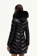 MONCLER FULMARUS LONG DOWN JACKET BLACK