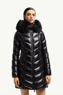 MONCLER FULMARUS LONG DOWN JACKET BLACK