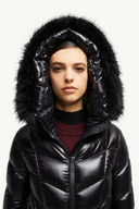 MONCLER FULMARUS LONG DOWN JACKET BLACK