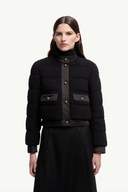MONCLER BLANDY BOUCLE JACKET BLACK