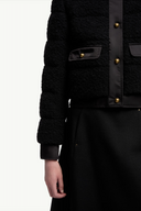 MONCLER BLANDY BOUCLE JACKET BLACK