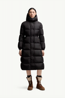 MONCLER CHAMER LONG DOWN JACKET BLACK