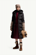 MONCLER CHAMER LONG DOWN JACKET BLACK