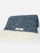 JACQUEMUS THE CARRO SCARF NAVY/WHITE
