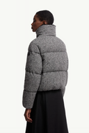 MONCLER CAREIL WOOL BOUCLÉ JACKET GREY