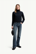 MONCLER CARDIGAN NAVY BLUE