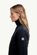 MONCLER CARDIGAN NAVY BLUE