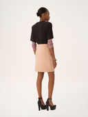 CHLOÉ GENEROUS LOGO FLAMINGO T-SHIRT BLACK
