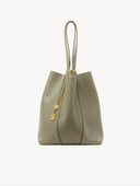 CHLOÉ SPIN TOTE BAG ALOE GREEN