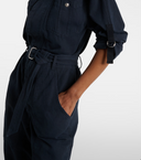 ISABEL MARANT ÉTOILE NESSIME JUMPSUIT BLACK