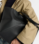 LOEWE HORIZONTAL PUZZLE FOLD TOTE BAG BLACK