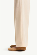 MONCLER TROUSER WIDE LEG ECRU