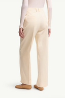 MONCLER TROUSER WIDE LEG ECRU