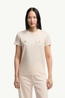 MONCLER T-SHIRT IVORY