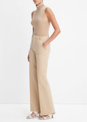 VINCE STRETCH COTTON BOOTCUT BEIGE