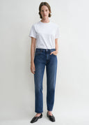 TOTEME DENIM TWISTED SEAM WASHED BLUE