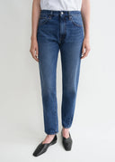 TOTEME DENIM TWISTED SEAM WASHED BLUE