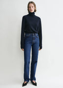 TOTEME CLASSIC CUT DENIM FULL LENGHT DARK BLUE