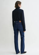 TOTEME CLASSIC CUT DENIM FULL LENGHT DARK BLUE