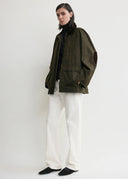 TOTEME COUNTRY JACKET FOREST