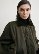 TOTEME COUNTRY JACKET FOREST