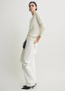 TOTEME PULL FINE KNIT ECRU