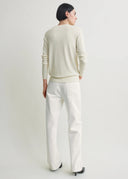 TOTEME PULL FINE KNIT ECRU