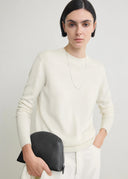TOTEME PULL FINE KNIT ECRU
