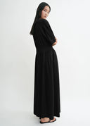 TOTEME TEE DRESS BLACK