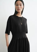 TOTEME TEE DRESS BLACK